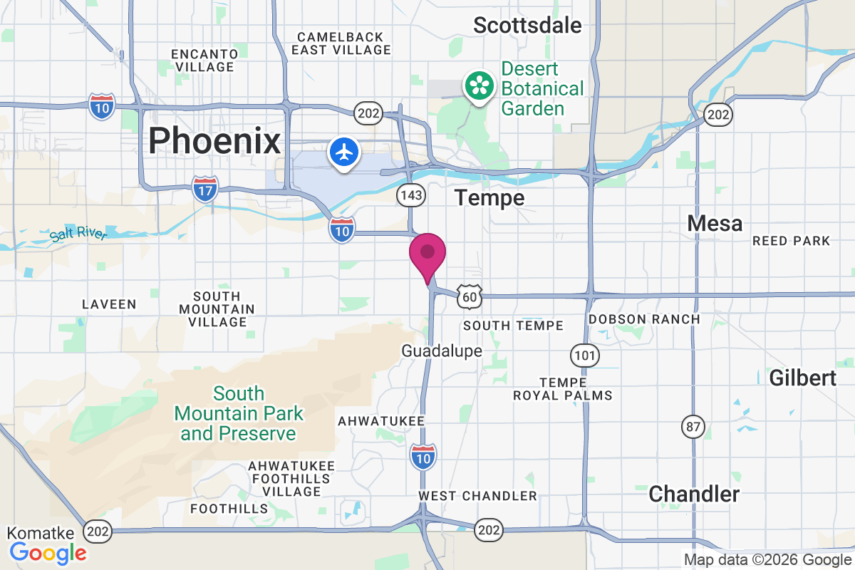 Carte de Contempo Tempe