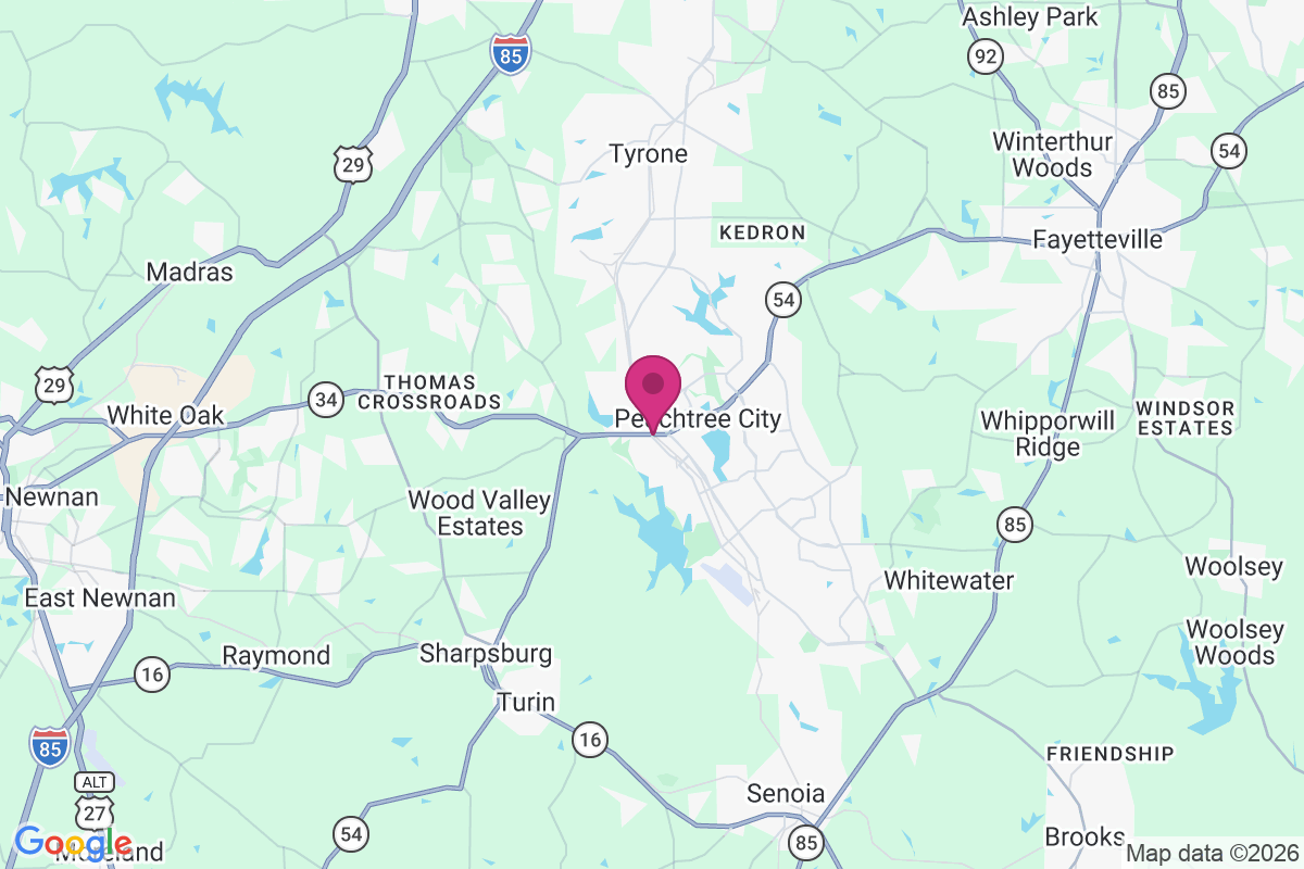Carte de Peachtree City