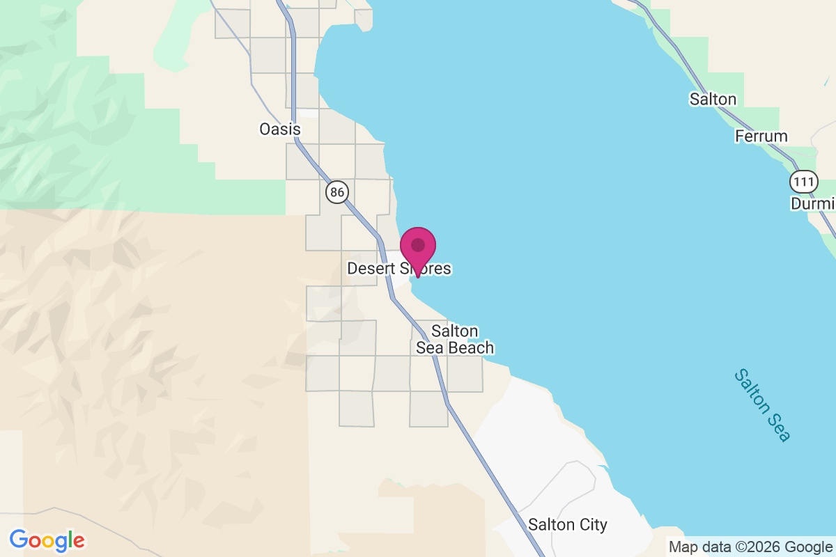 Carte de Desert Shores
