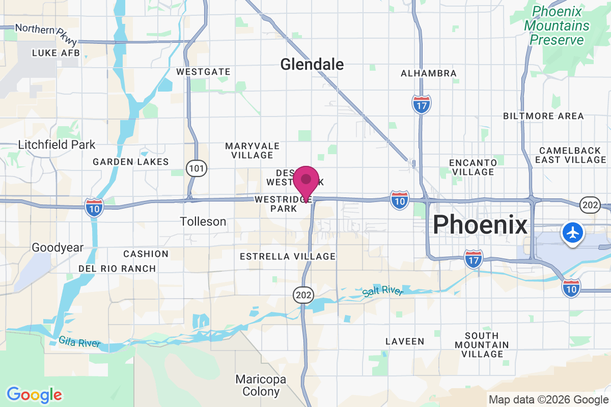Carte de Sunscape Homes