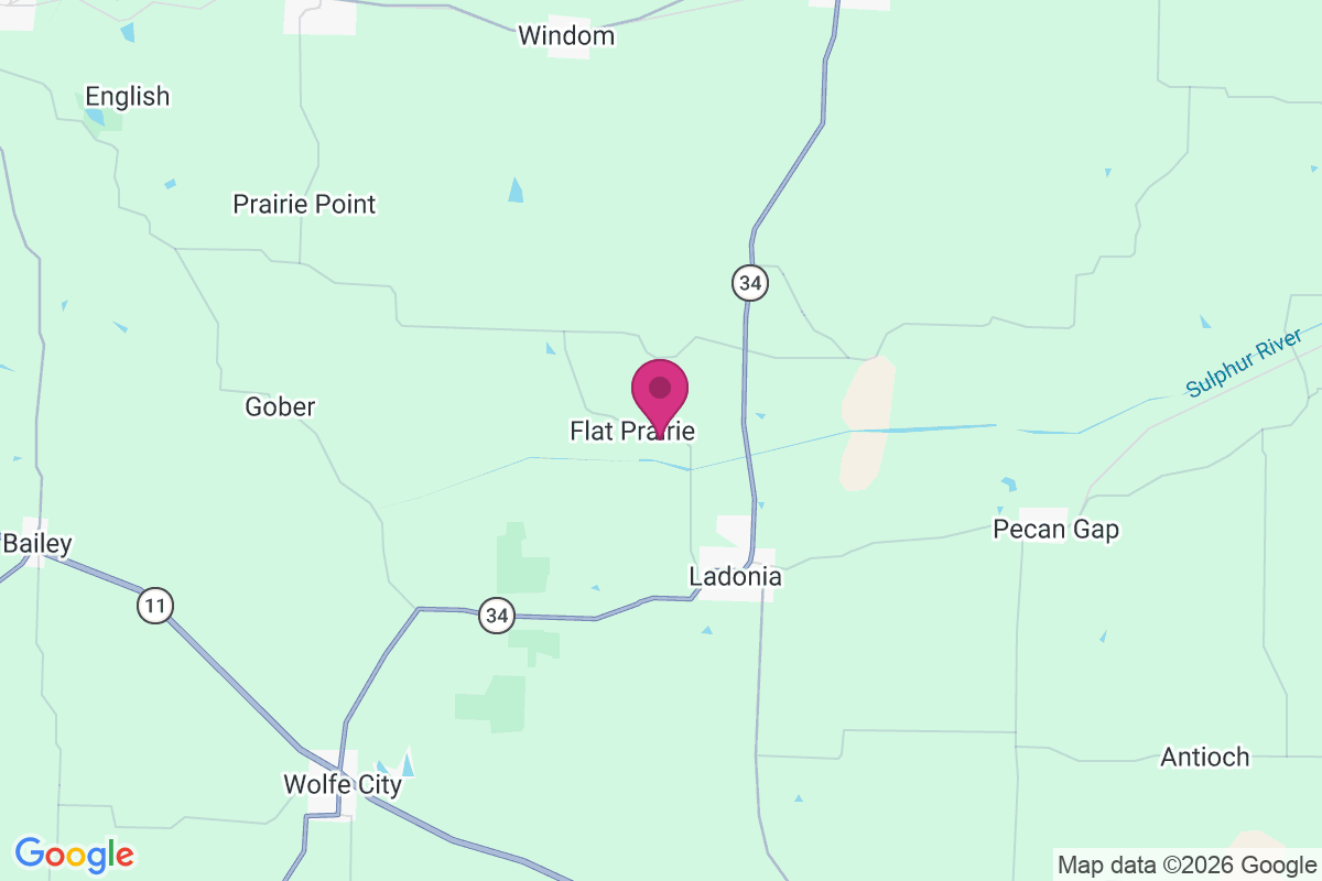 Carte de Flat Prairie
