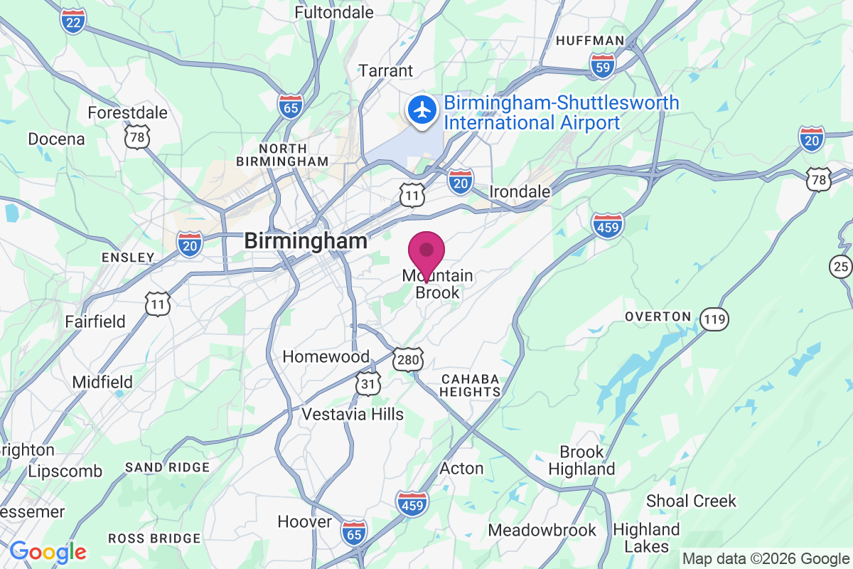 Carte de Mountain Brook