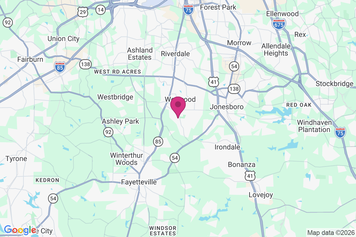 Carte de Ansley Pointe