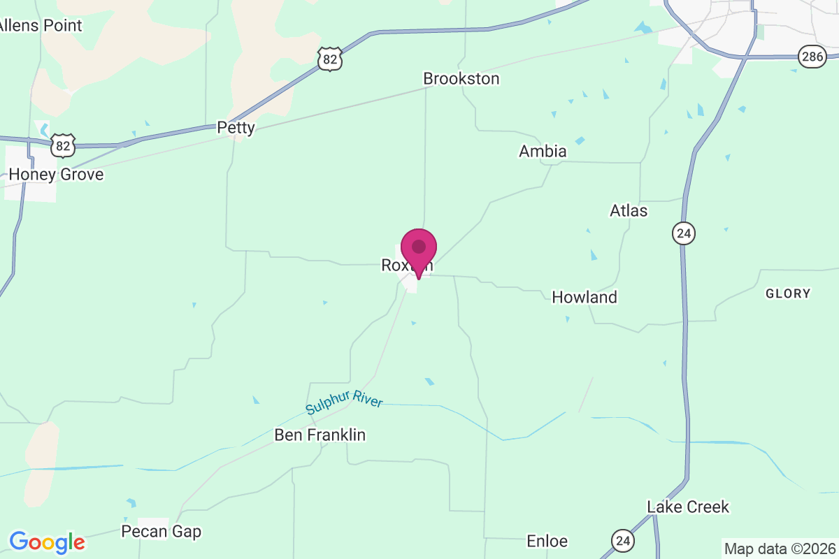 Carte de Roxton