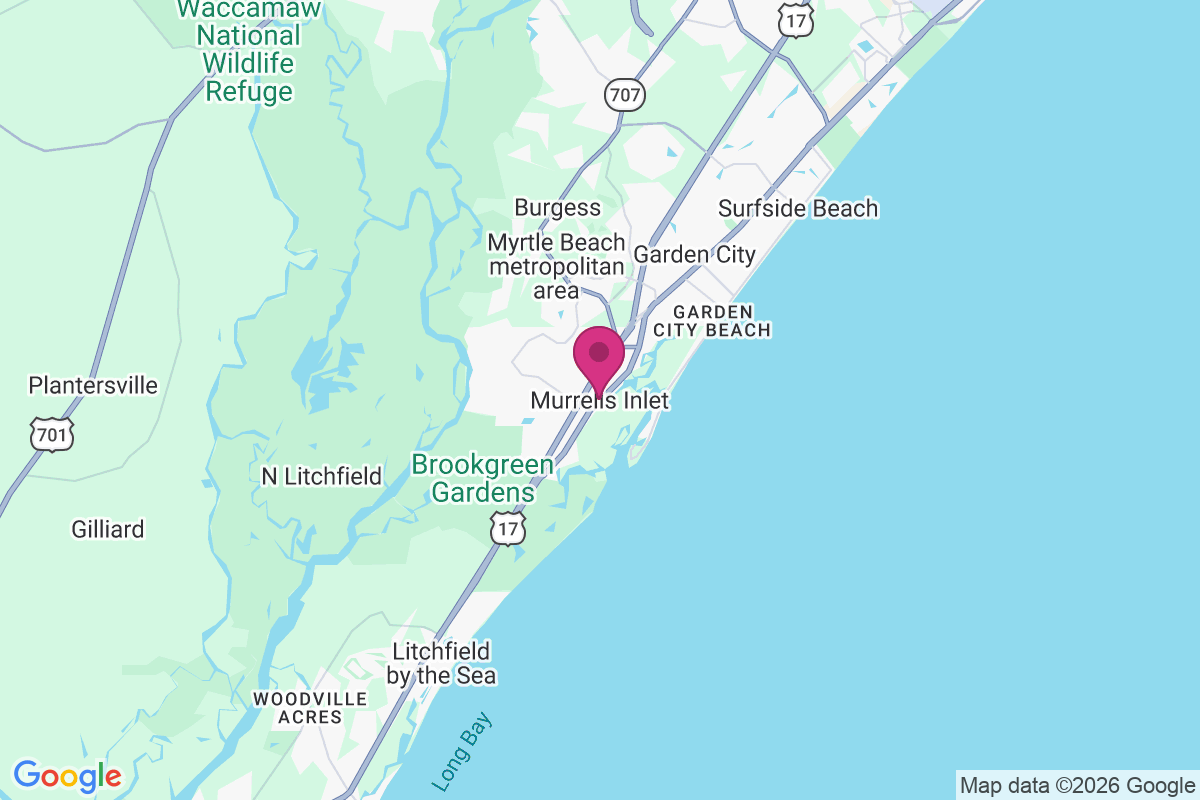 Carte de Murrells Inlet