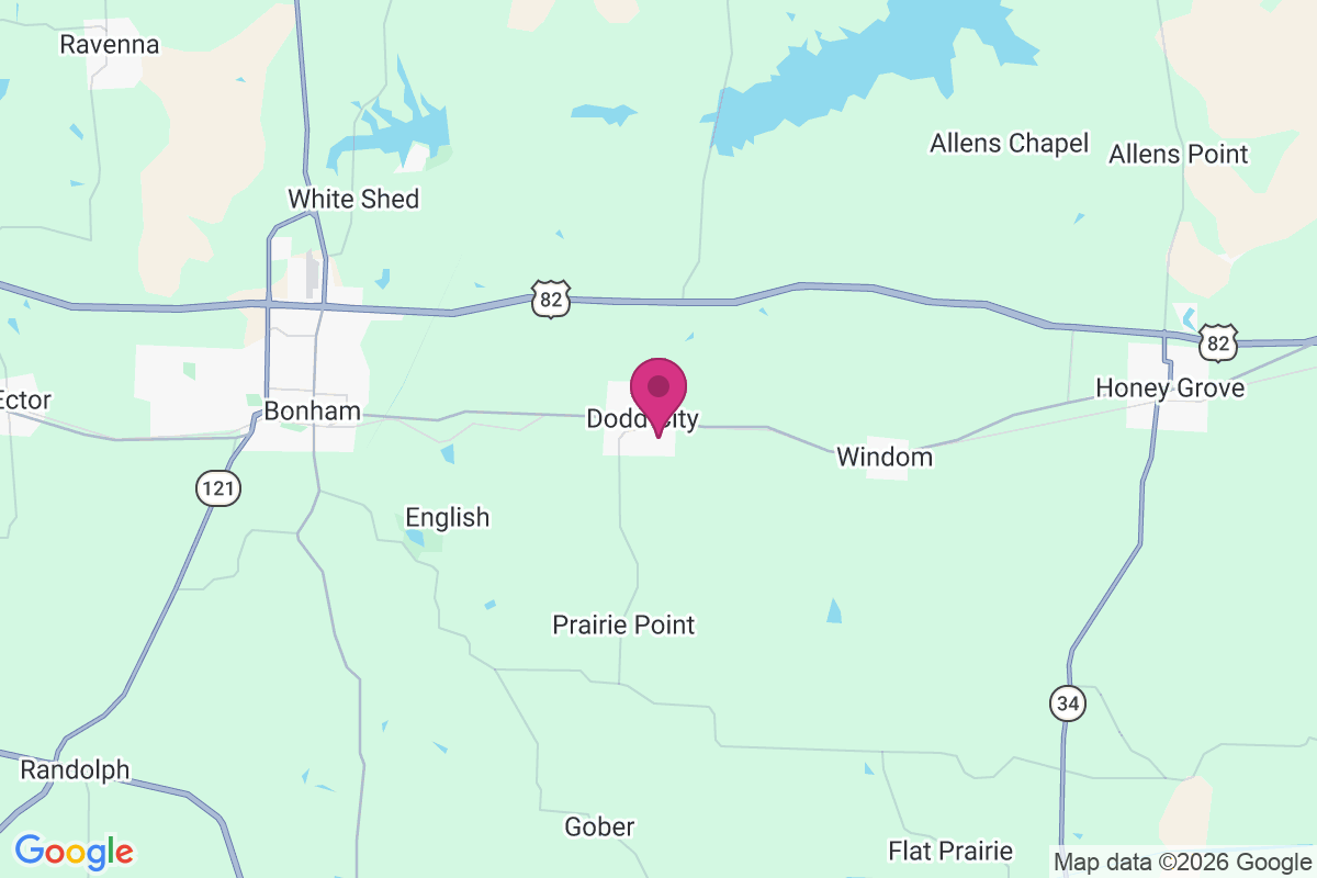 Carte de Dodd City