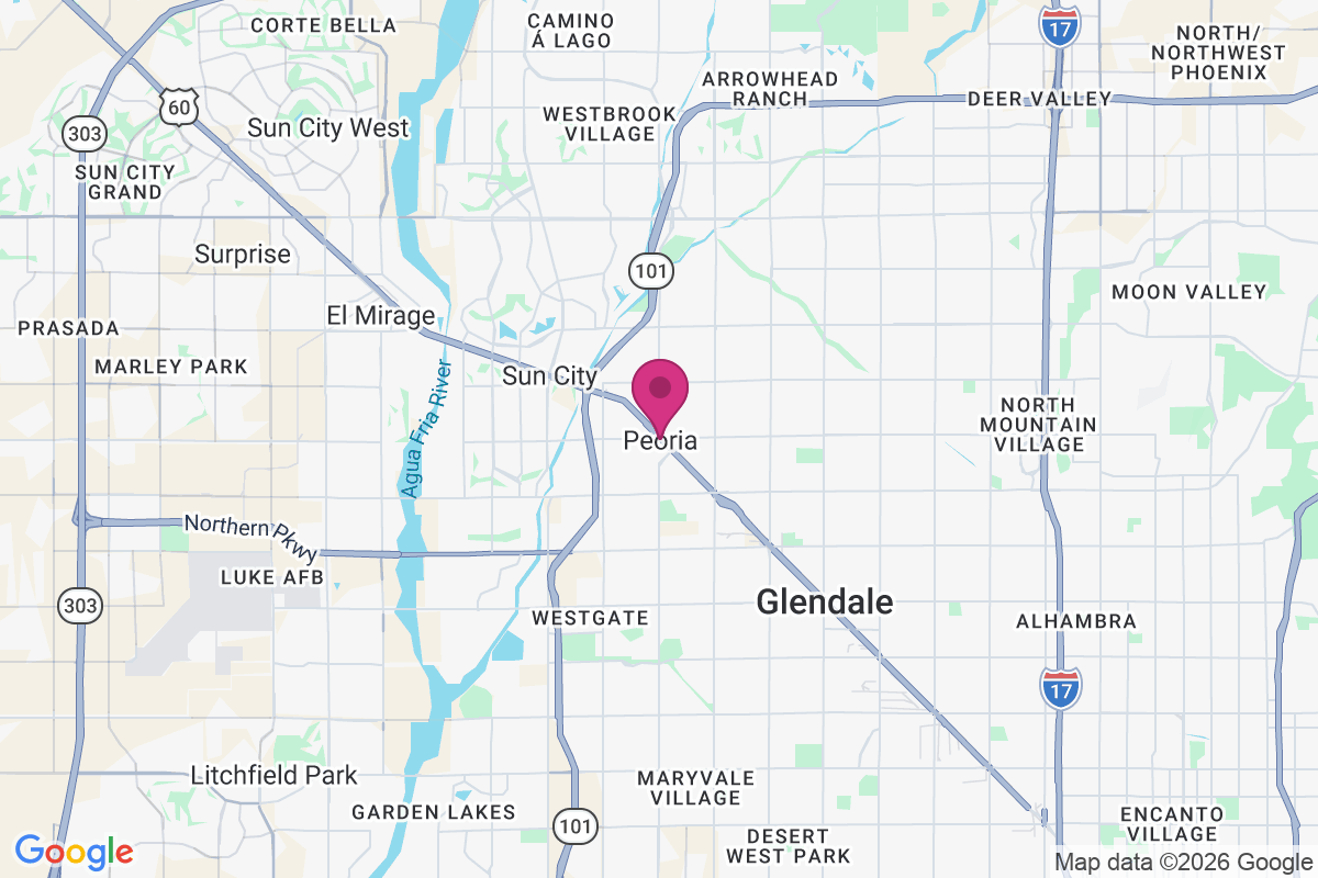 Carte de Peoria