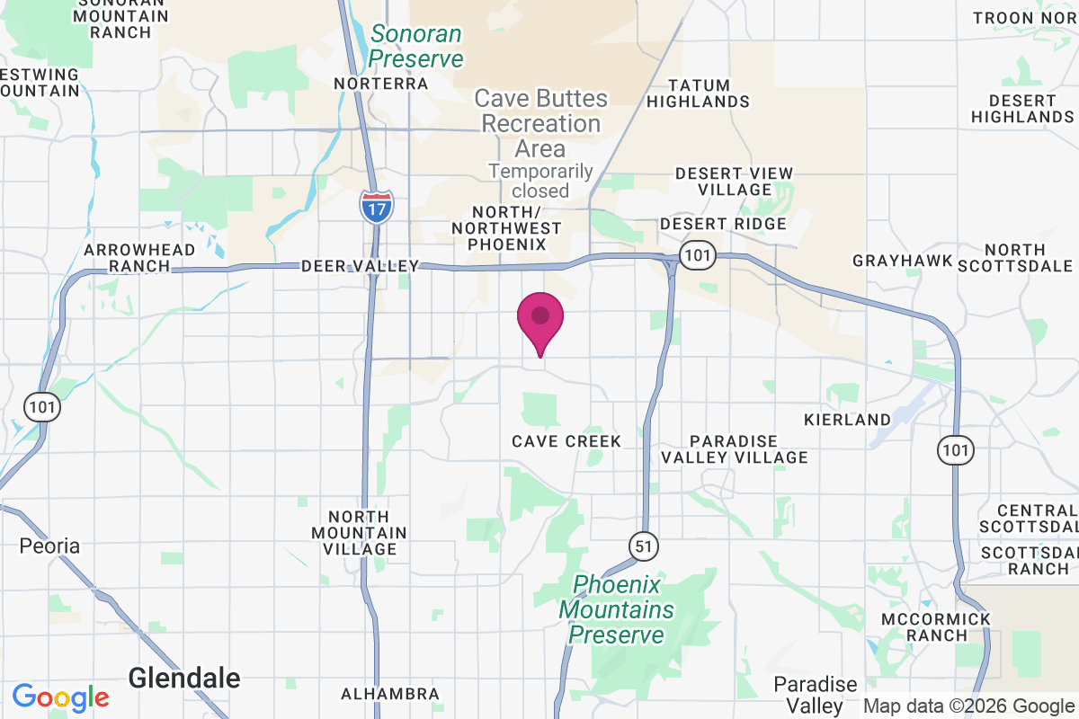 Carte de Moon Valley Mobile Home Estates