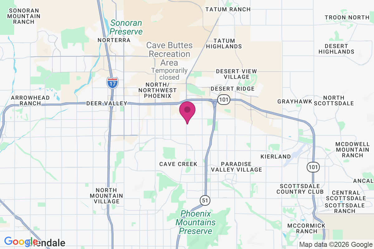 Carte de Michigan Palms Mobile Home Park