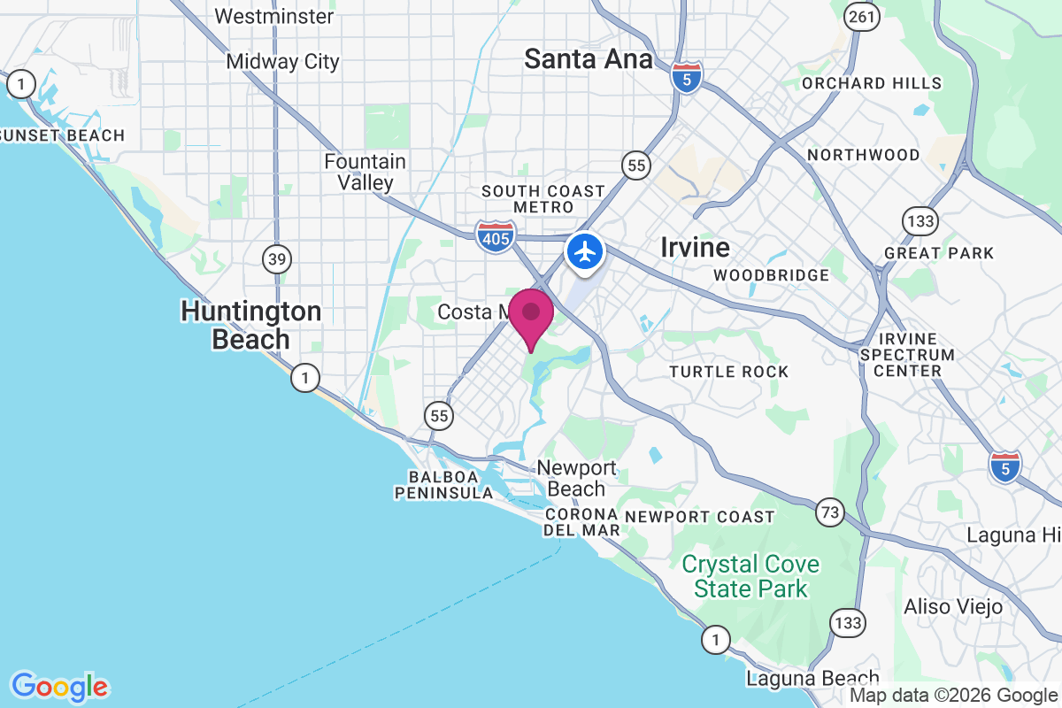 Carte de Santa Ana Heights