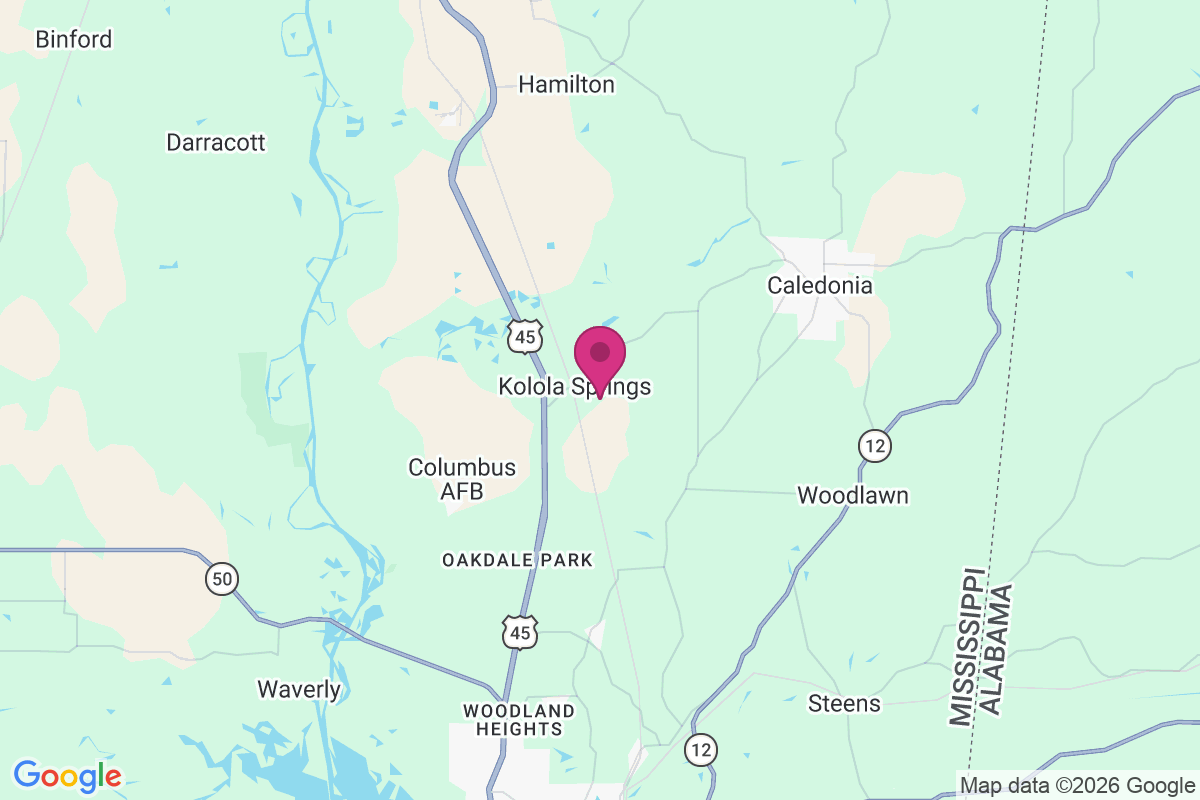 Carte de Kolola Springs
