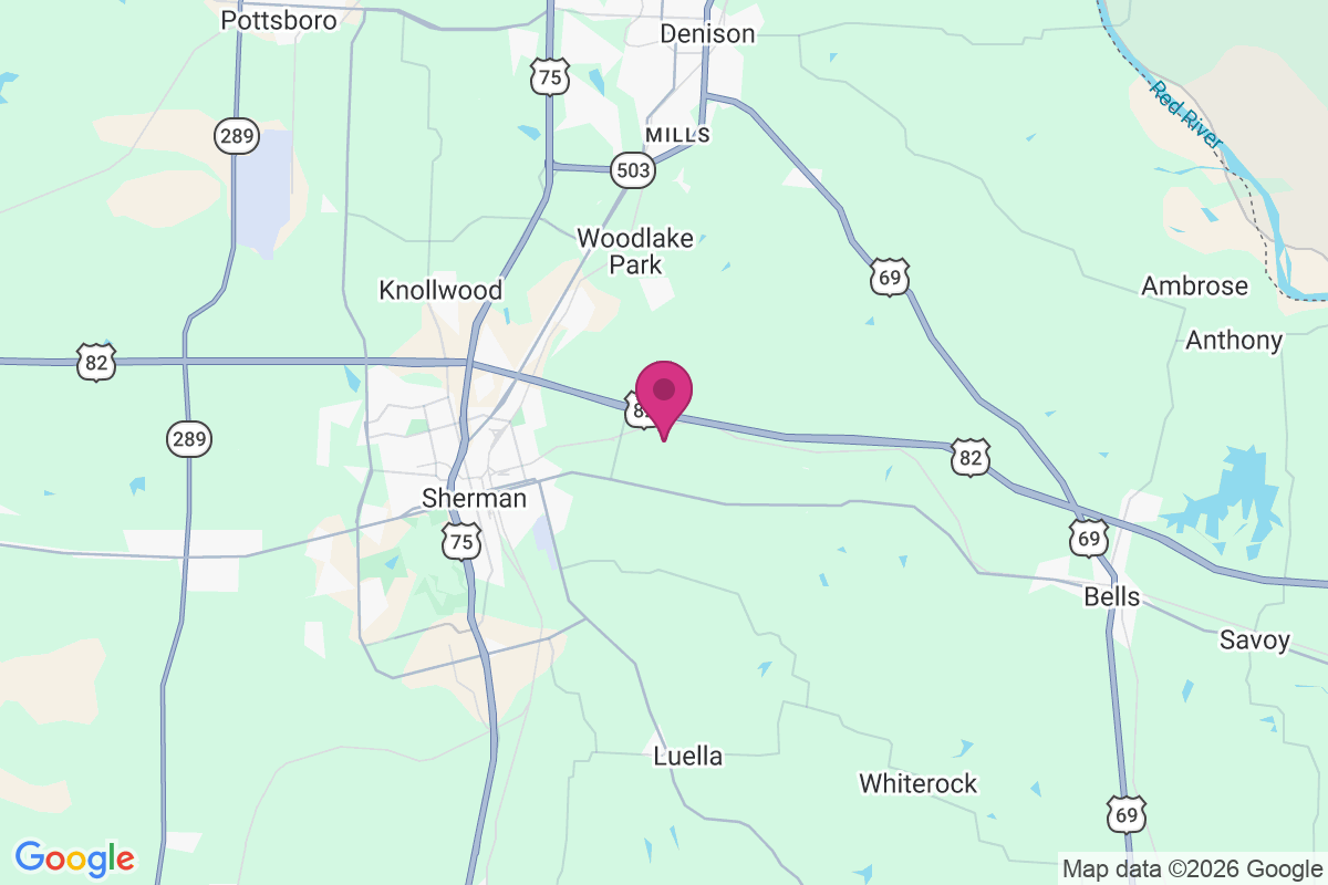 Carte de Sherman Junction