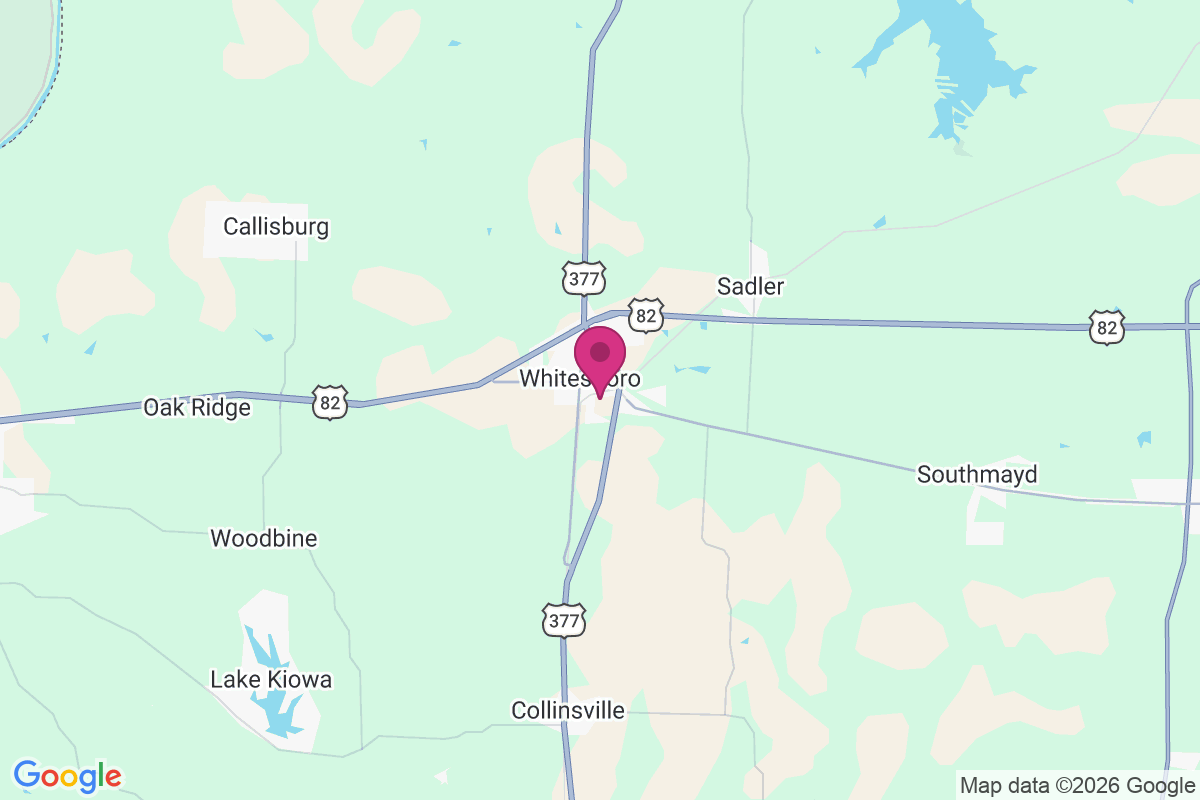 Carte de Whitesboro