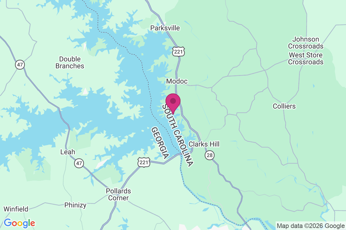 Carte de Modoc Subdivision