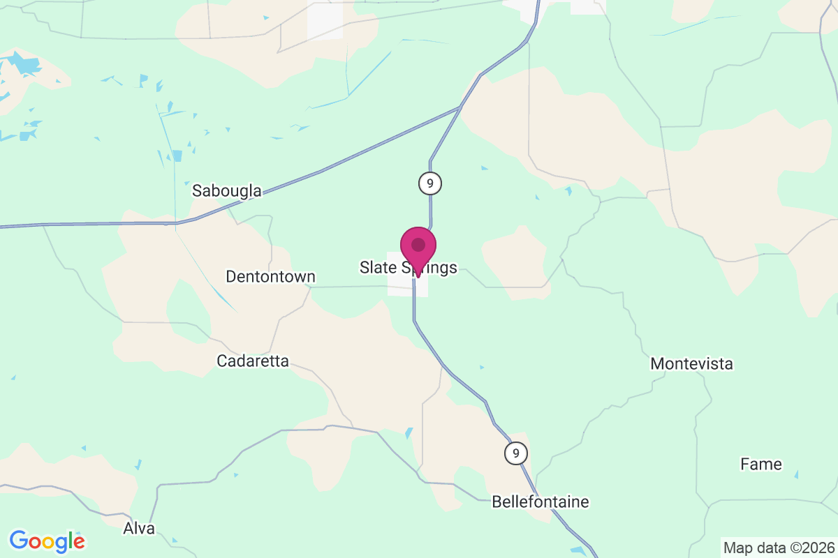 Carte de Slate Spring