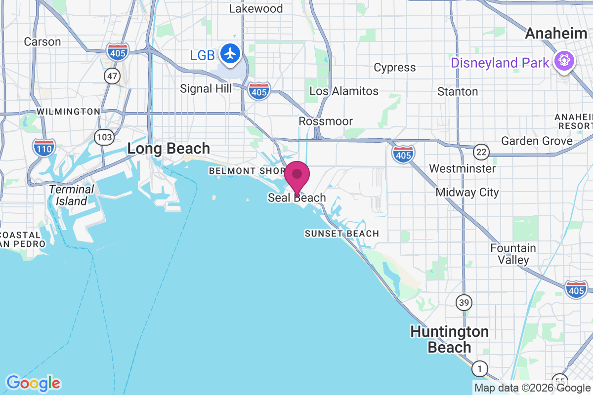 Carte de Seal Beach