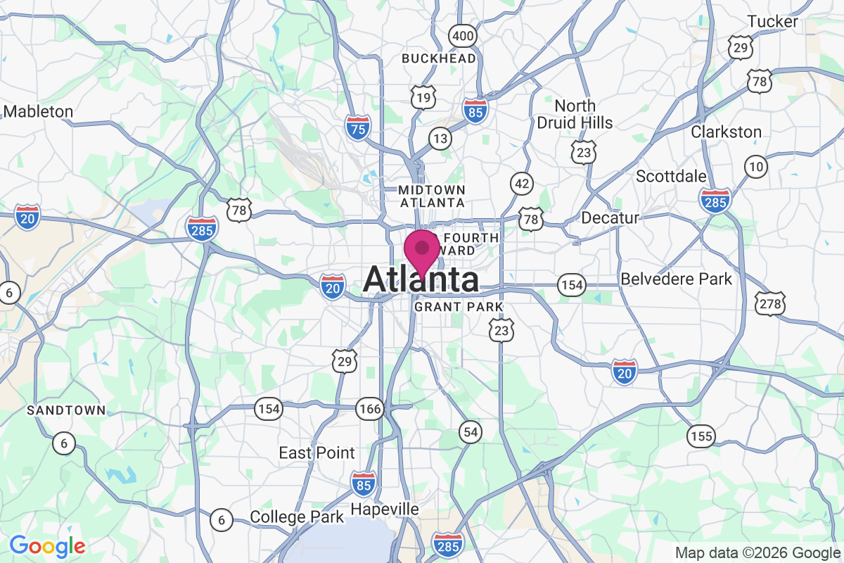 Carte de Atlanta