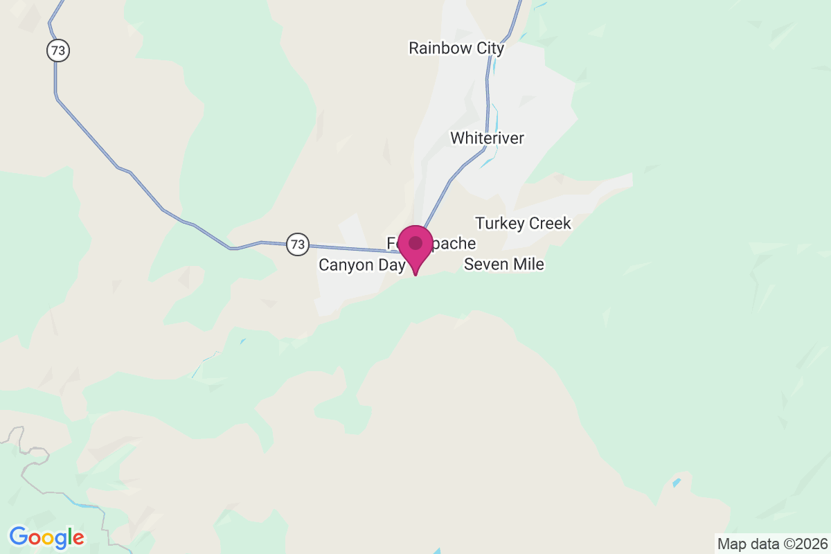 Carte de Fort Apache Junction