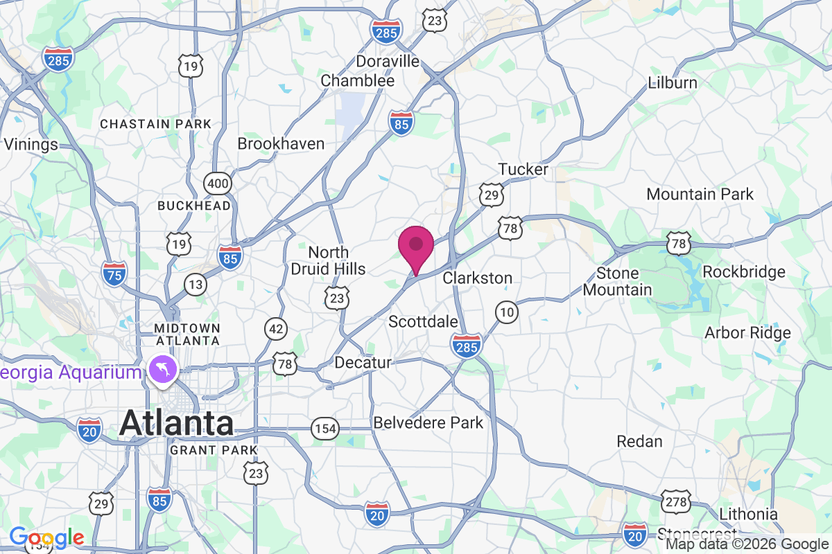 Carte de North DeKalb