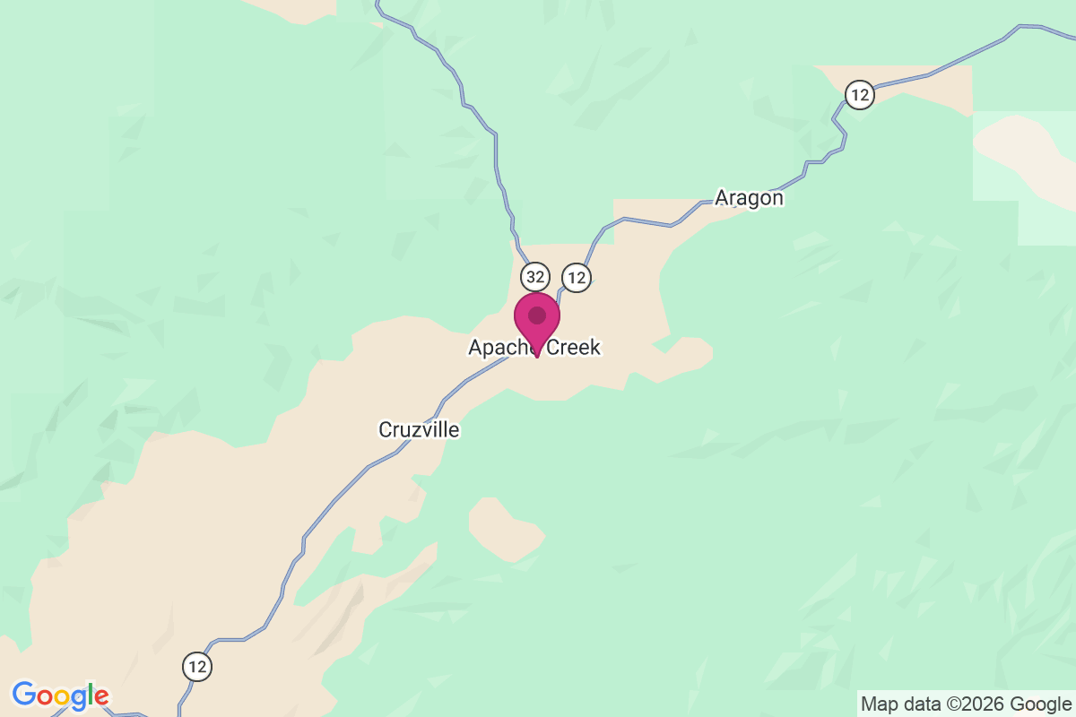Carte de Apache Creek