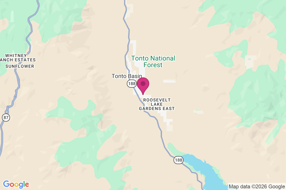 Carte de Tonto Basin