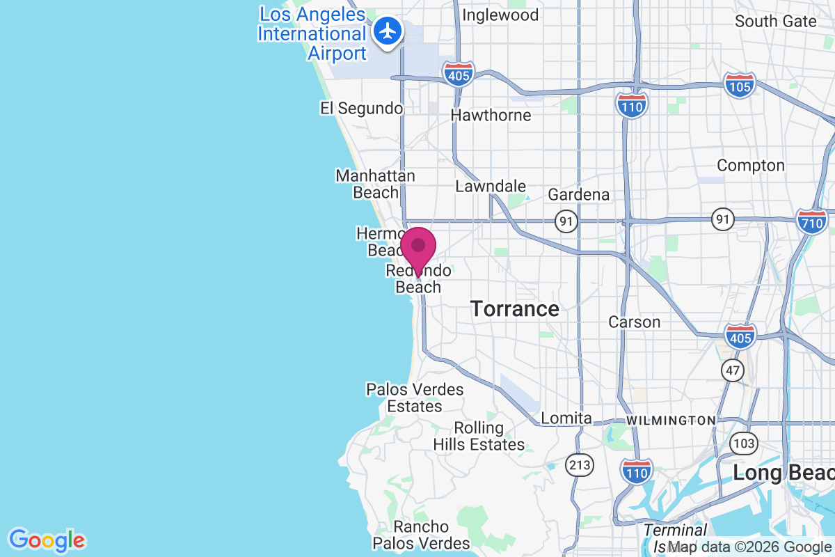 Carte de Redondo Beach