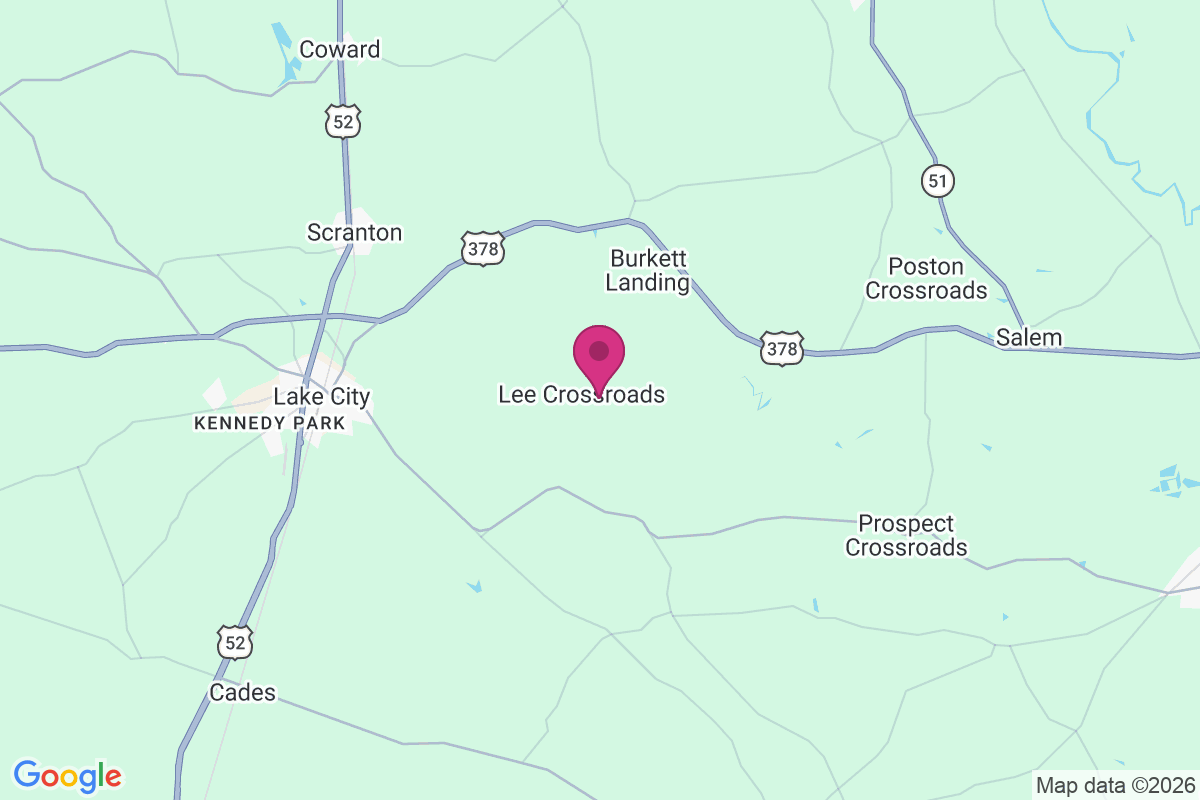 Carte de Lee Crossroads