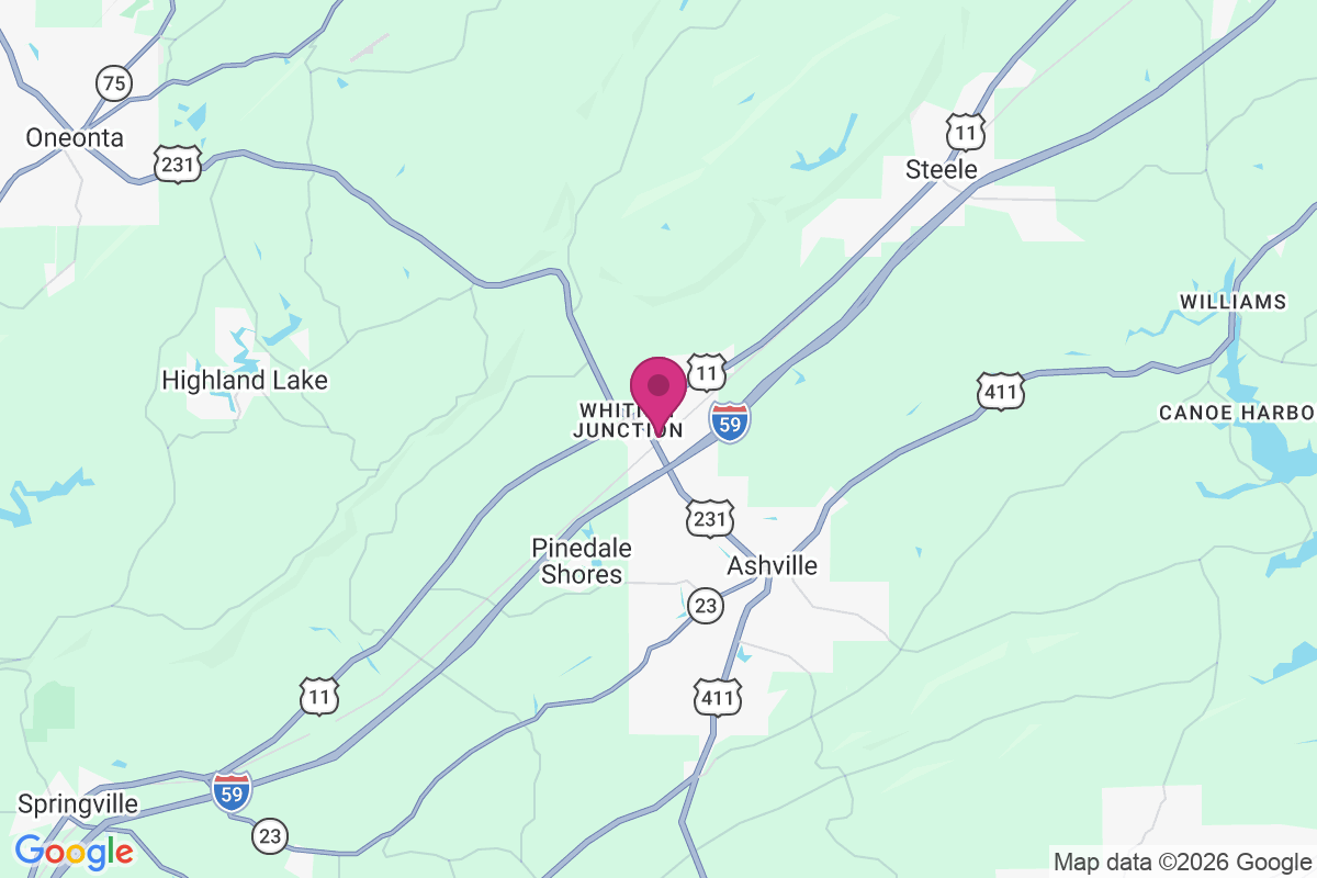 Carte de Whitney Junction