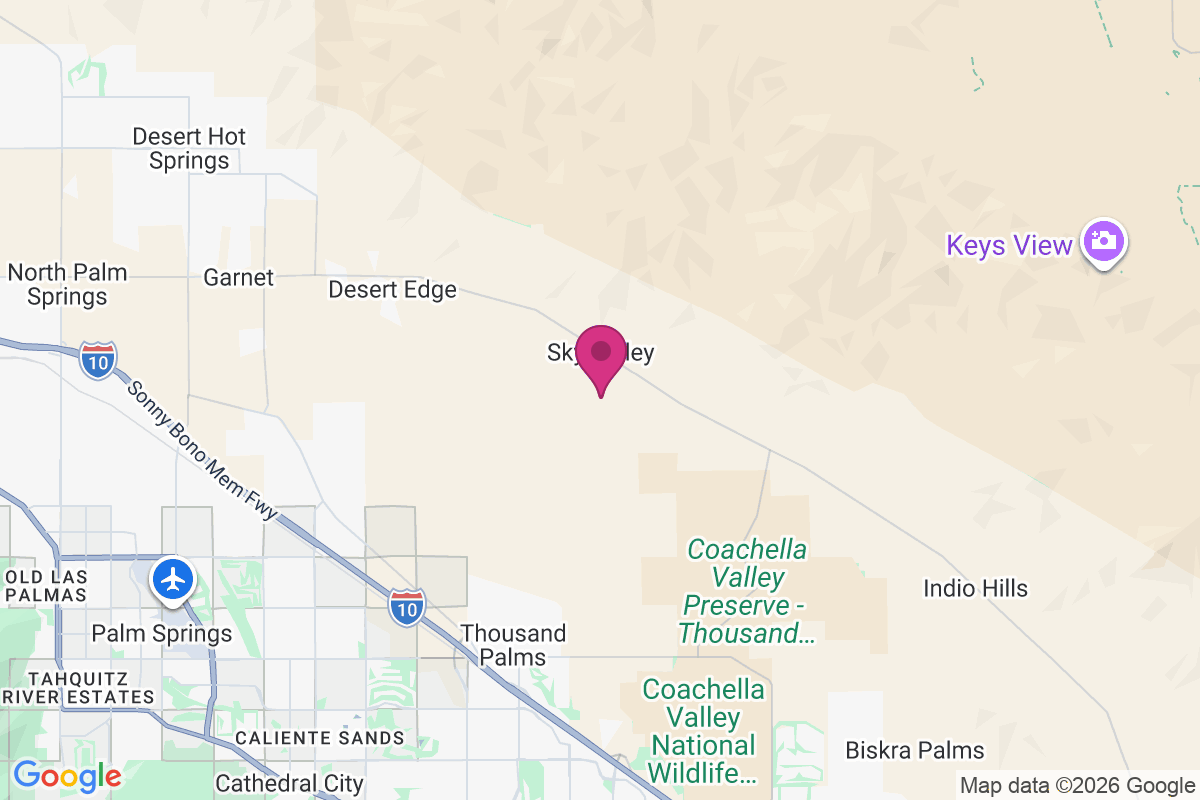 Carte de Sky Valley Mobile Home Park