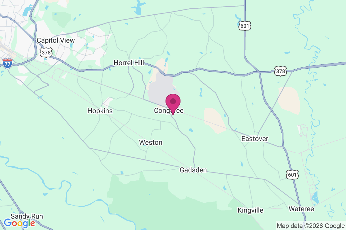 Carte de Congaree