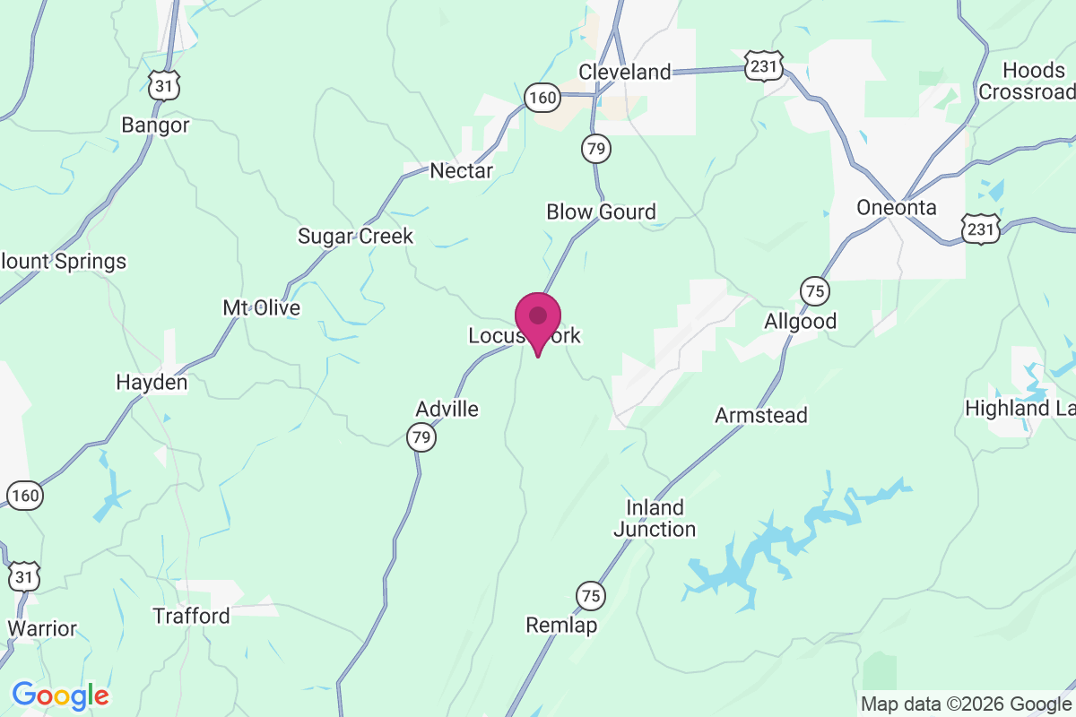 Carte de Locust Fork