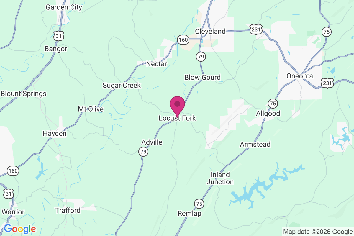 Carte de Locust Fork
