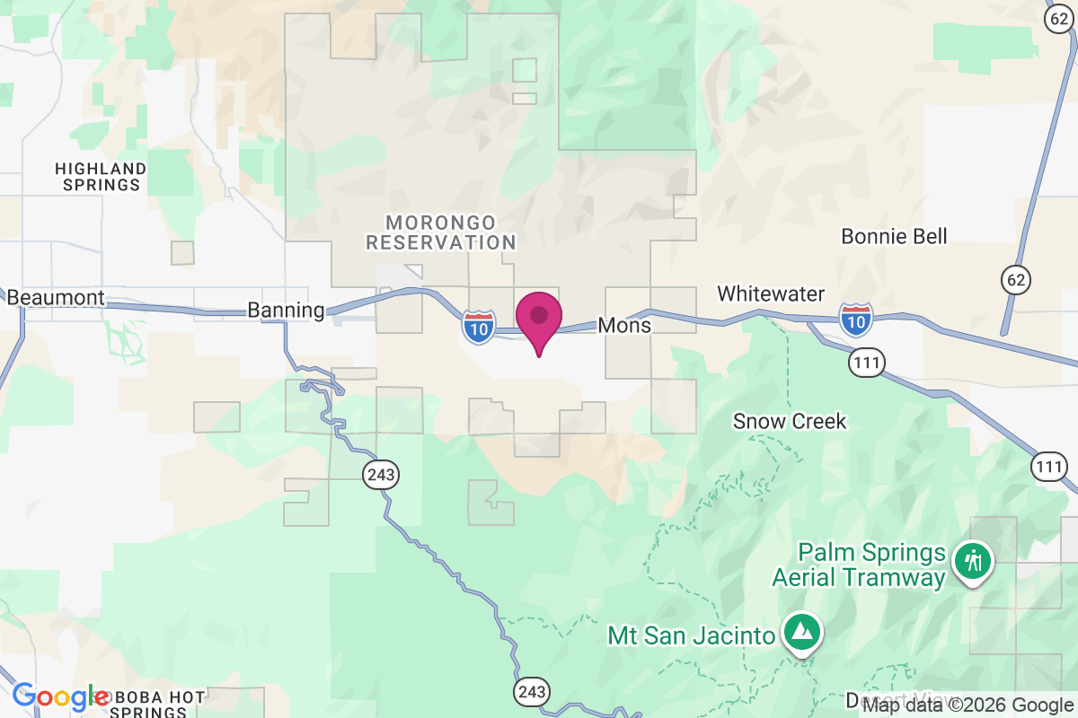 Carte de Cabazon