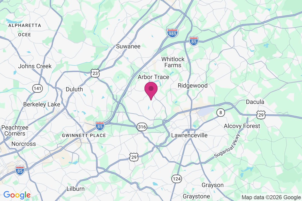 Carte de Hunting Creek