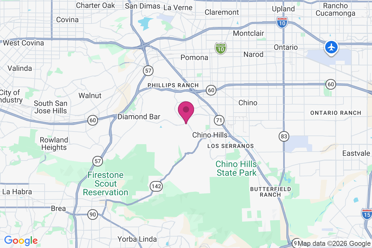 Carte de Chino Hills
