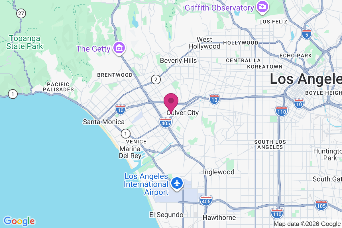 Carte de Los Angeles