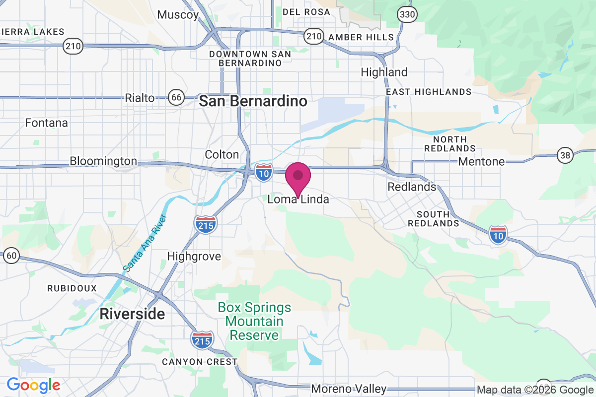 Carte de Loma Linda