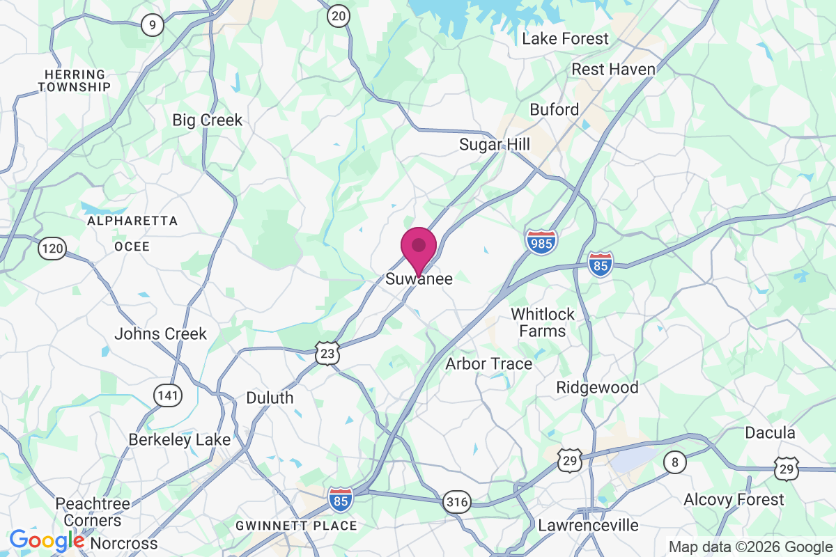 Carte de Suwanee