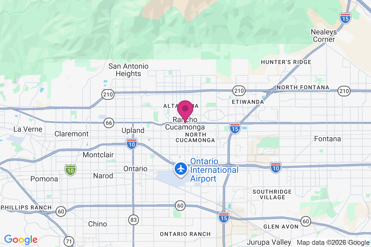 Carte de Rancho Cucamonga