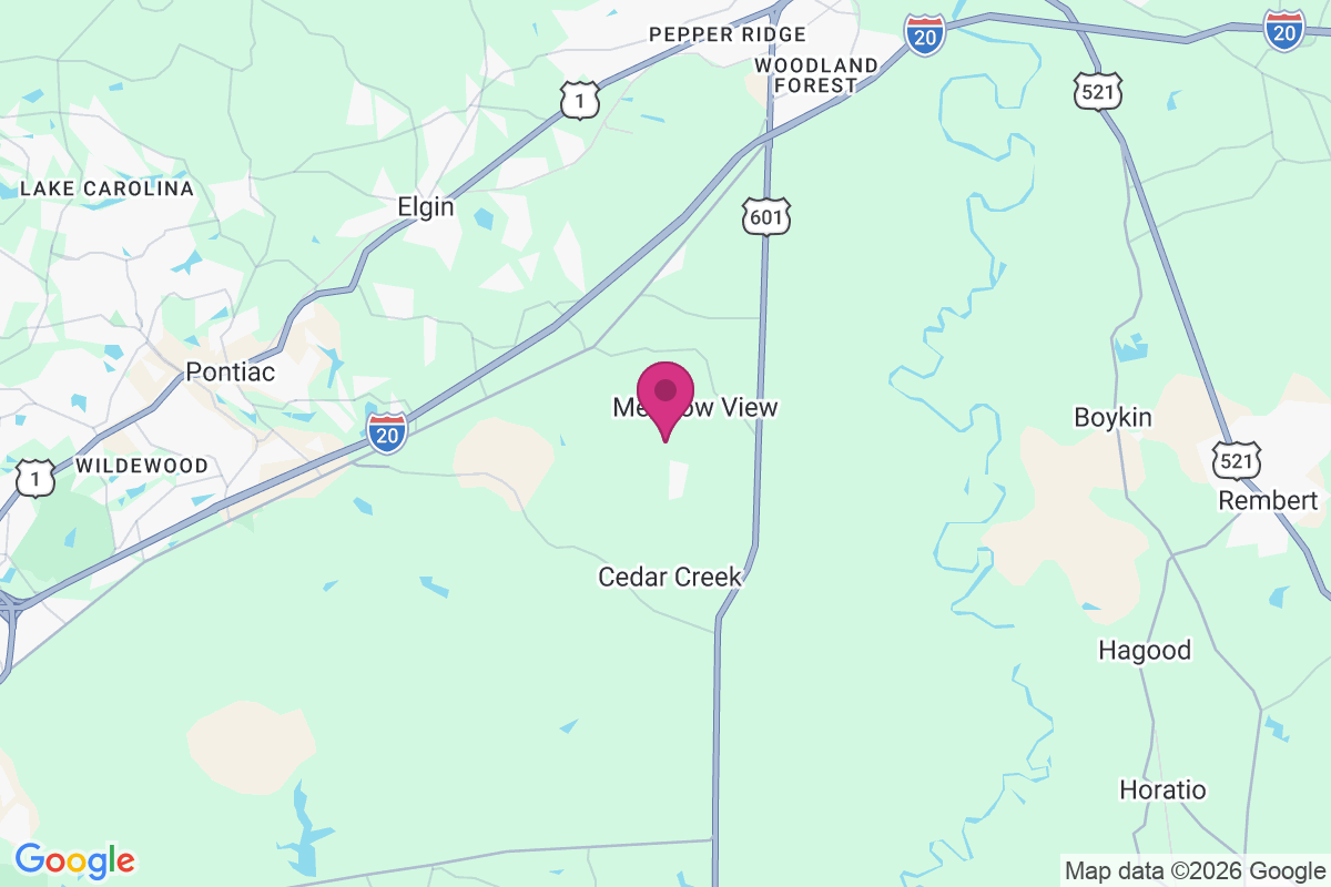 Carte de Spears Creek