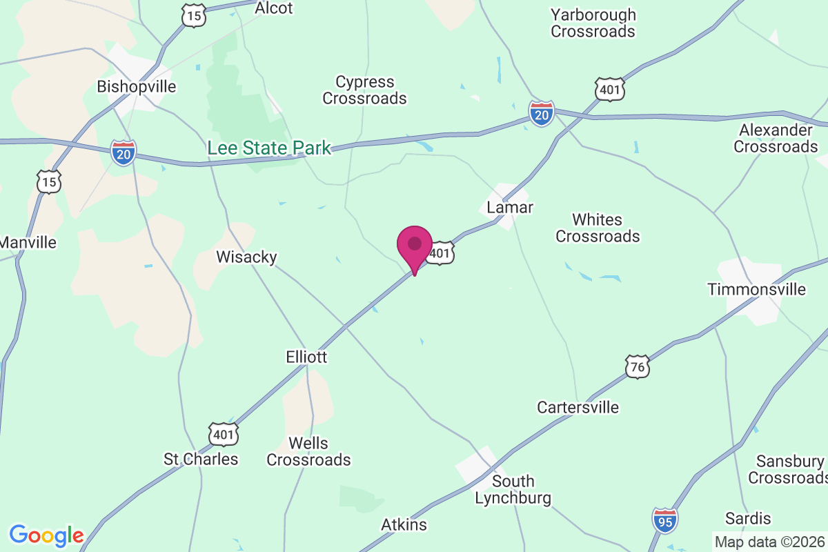Carte de Carters Crossroads