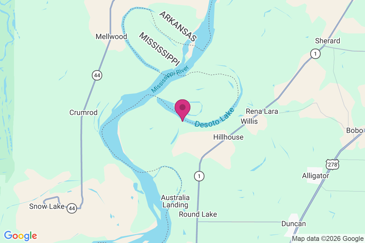 Carte de Lake Charles Landing
