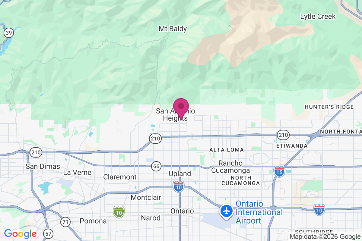 Carte de San Antonio Heights