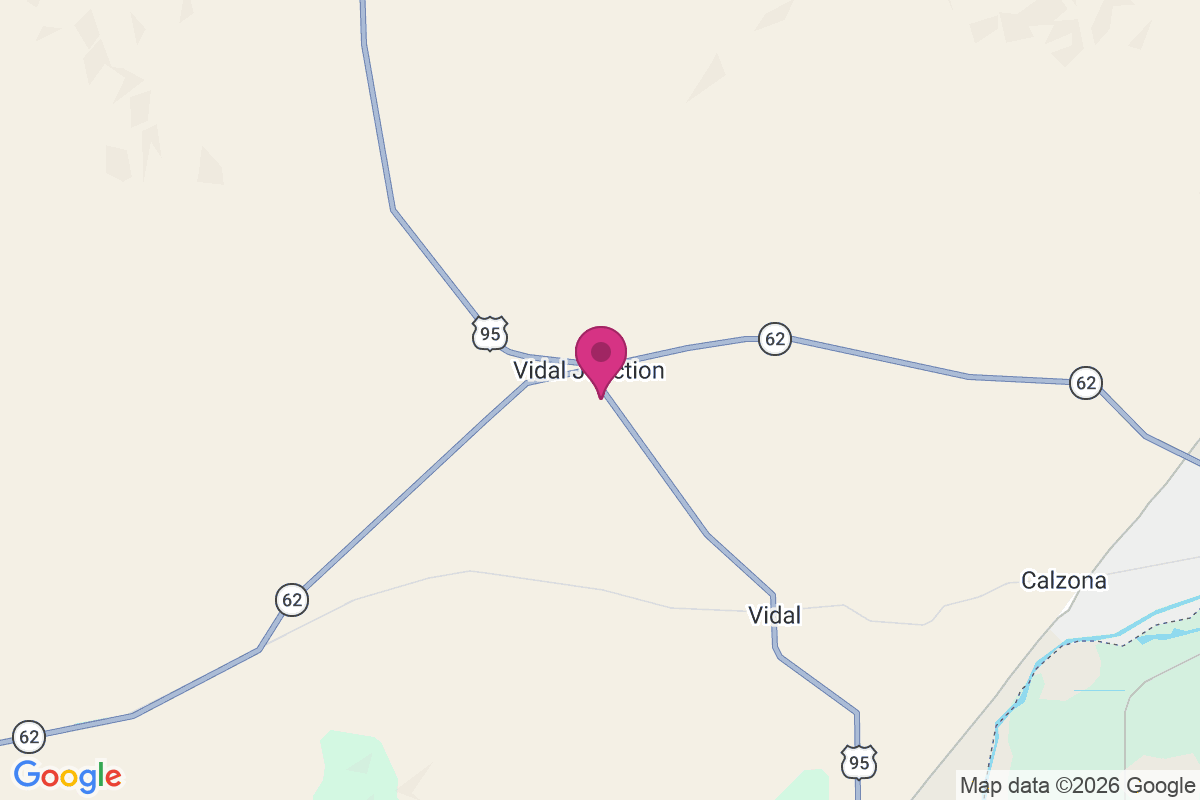 Carte de Vidal Junction