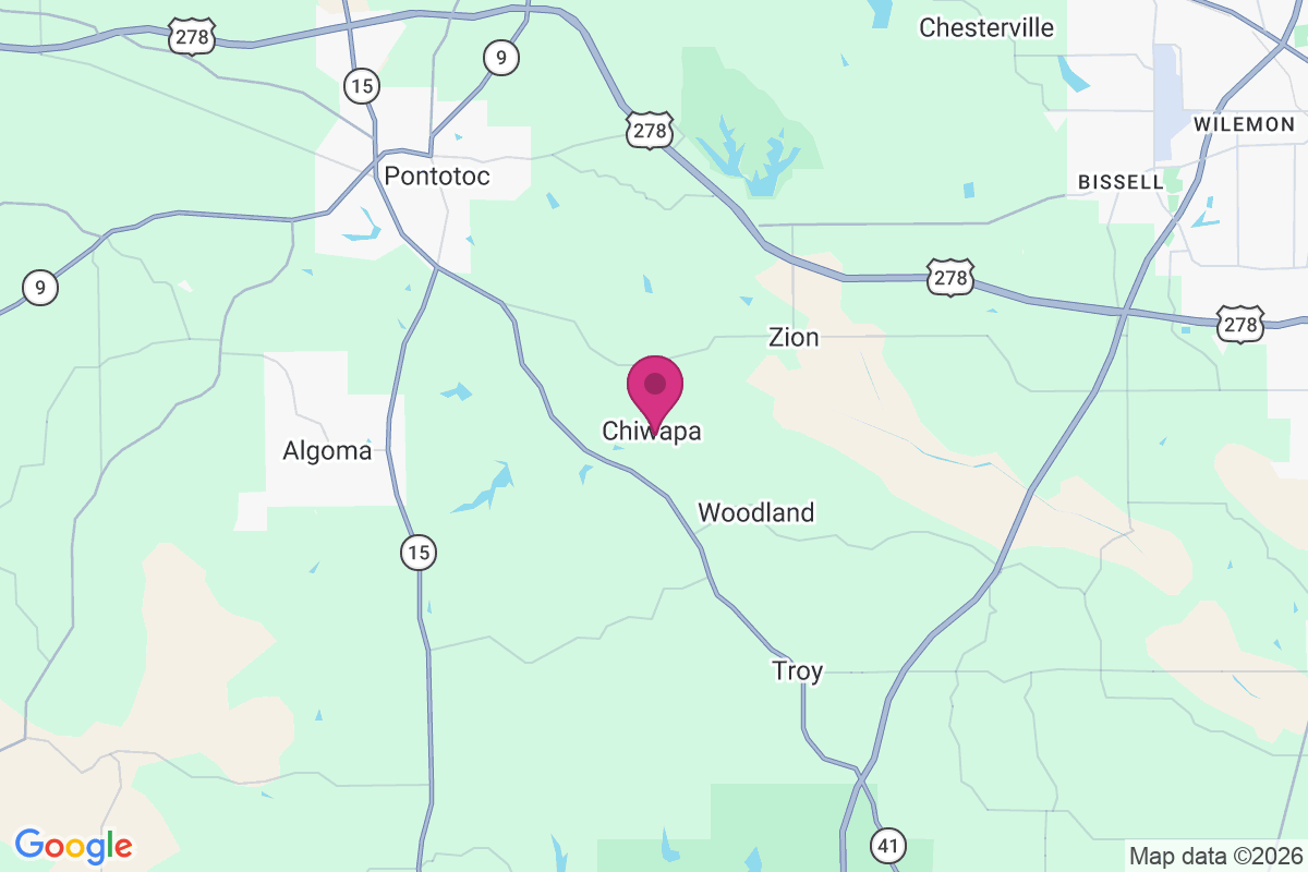 Carte de Chiwapa