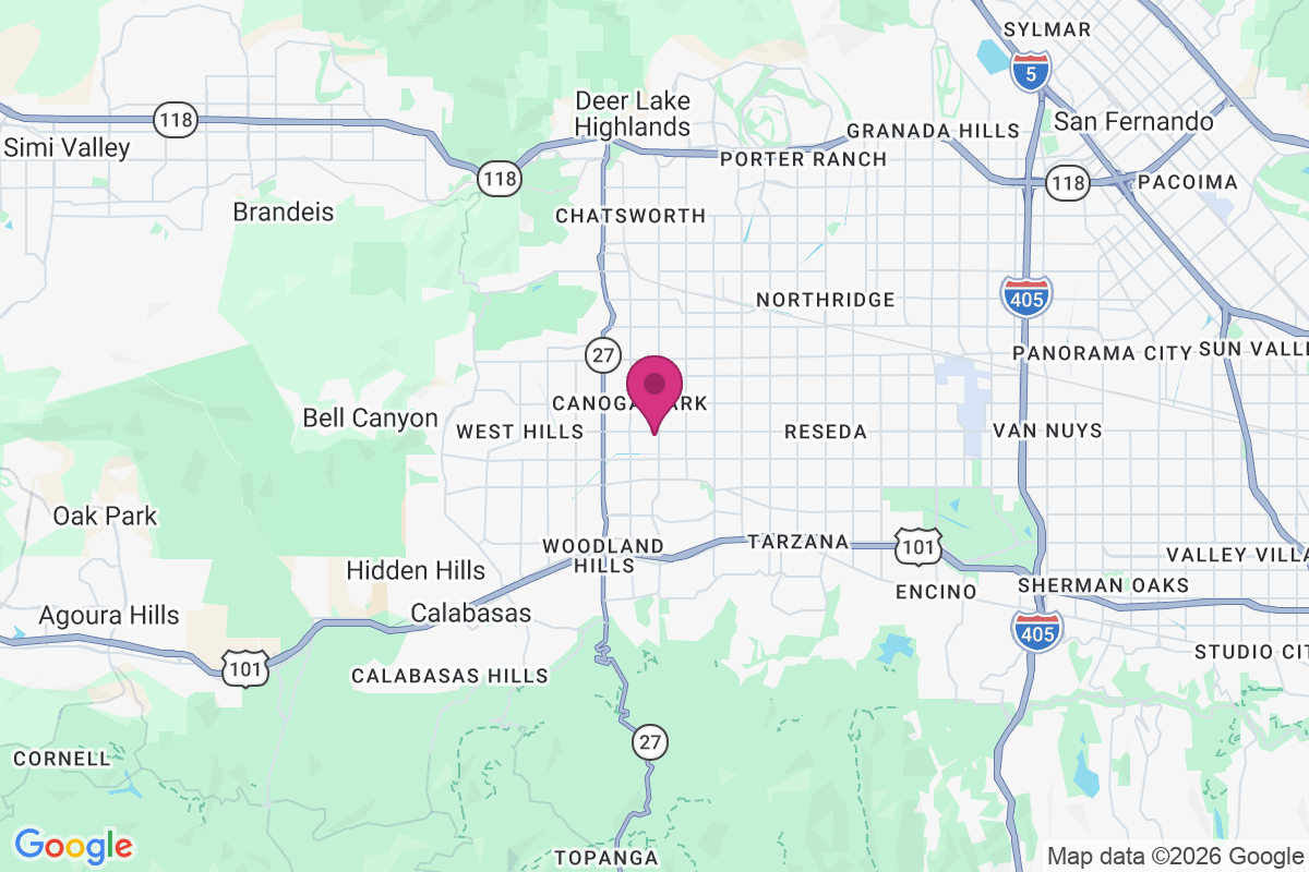 Carte de Canoga Park