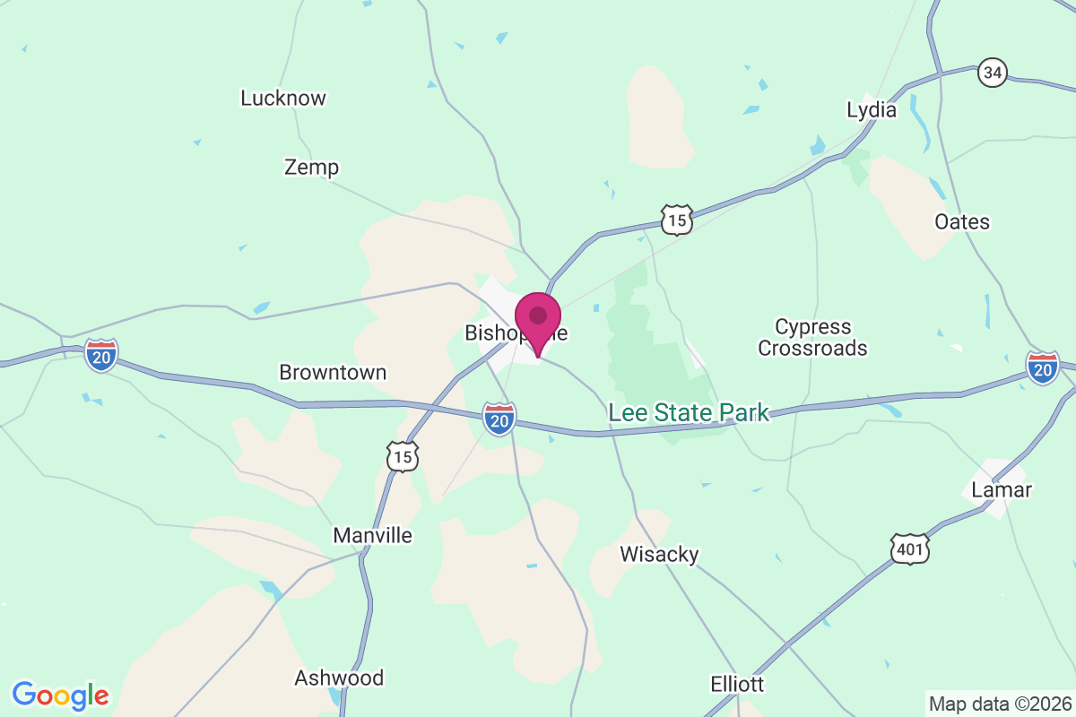 Carte de Bishopville