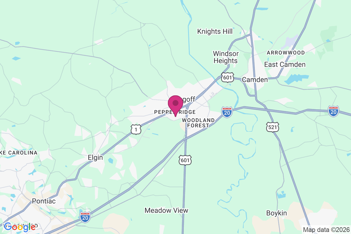 Carte de Pepper Ridge