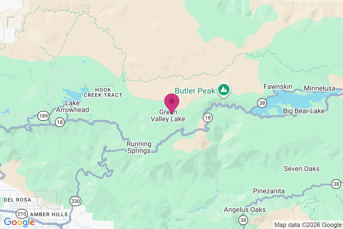 Carte de Green Valley Lake