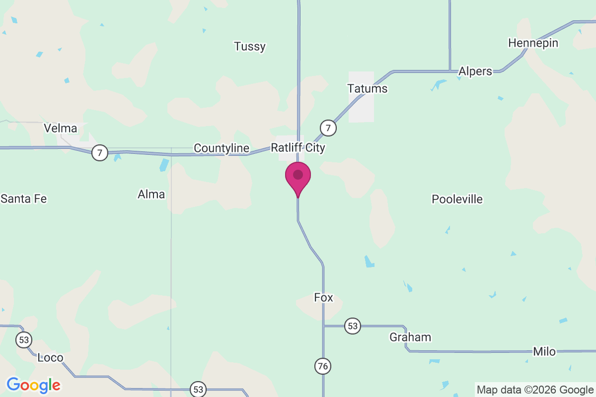 Carte de Pruitt City
